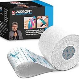 AIPL Zorrofit Kinesiology Tape for Physiotherapy, Sports Injury, Pain Relief Muscle Tape, for Shoulder, Wings, Arms, Ankle K Taping Waterproof Athletic Tape for Pain Support-image-15