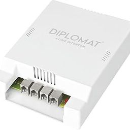DIPLOMAT Four(4) Line Intercom System-EPABX for Home & Office Communication for Use with Corded & Cordless Landline Phone (Off White)-41