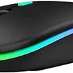 PACE Bluetooth Office Mouse, Sleek Silent click Dual Wireless Connectivity (Bluetooth 5.2 & 2.4Ghz dongle), Rechargeable 45 days Battery, 1200 DPI, Compatible with Laptop, MacBook, Phones (Matt Black)-image-17