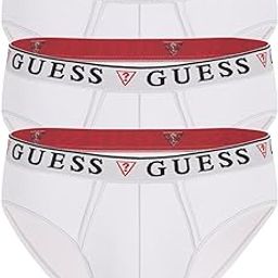 guess Cotton Blend Men Solid Pack of 3 Brief-picture-39