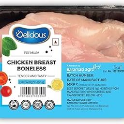 Elicious Frozen Chicken Breast Boneless, 450gm-image-15