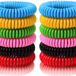 EIZOOU Mosquito Repellent Bracelets Bands for Adults Kids All-Natural Deet-Free Stretchy Waterproof Non-Toxic Protection Anti-Mosquito Wristbands (Pack Of 4)-image-8