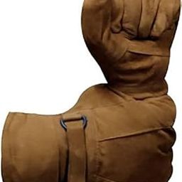 Self Design Protective Men & Women Gloves Brown-15