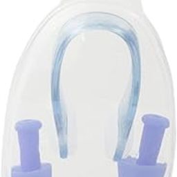 LOOM TREE® Swimming Ear Plugs and Nose Clip Earplugs and Nose Clip Set Swimmer Dive Blue| Water Sports | Swimwear & Safety | Swim Caps-73
