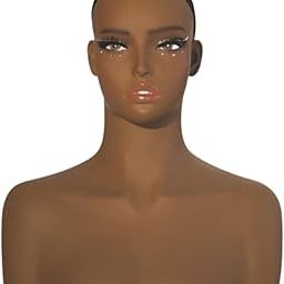 UJEAVETTE® Female Mannequin Head Multipurpose Stable Wig Stand for Jewelry Hats Display-image-46