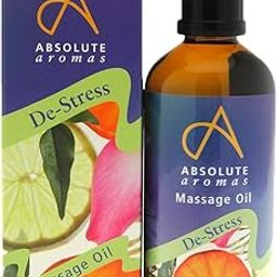 Absolute Aromas De-Stress Bath & Massage Oil Blend | To Relax the Body & Mind, Uplift & Boost the Mood | Luxury Aromatherapy-image-32