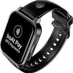 boAt Newly Launched Wave Fortune w/NFC Tap & Pay, 1.96" (4.9 cm) HD Display, Bluetooth Calling, AI Voice Assistant, Cloud & Custom Watch Faces Smart Watch for Men & Women(Active Black)-image-27