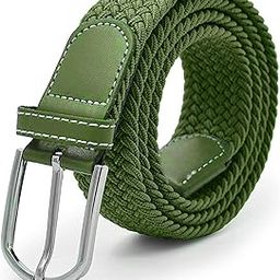 Stretchable Braided Woven Fabric Belt for Men and Women, Fits on upto 34 inch waist size-image-68