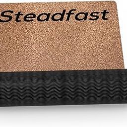Steadfast Nutrition Premium Cork Yoga Mat | Eco-friendly | Blend of cork & rubber | Size 24 x 72 inches in length | A bag to carry it-image-66