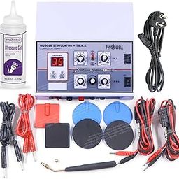 Physiowell Nerve Stimulator Machine Tens MS Combination Deluxe Physiotherapy Equipment Machine for Physiotherapy Stimulation Machine Electrical Muscle Stimulation with 1 Year Warranty-15
