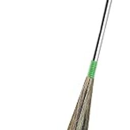 MN Collection Natural Grass Broom Stick for Home Cleaning | Phool Jhadu with 50 cm Long Handle | Housekeeping & Cleaning Supplies Product for House & Office-image-24