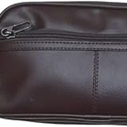 Blue Saving Kit Organizer Travel Shaving Pouch & Documents Bag Pack of 1 (Brown)-image-16