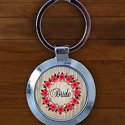 Bride Round Kecyhain | Customization also available-2