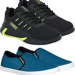 2 Combo Exclusive Shoes, Trendy Shoes, Casual Shoes, Sport Shoes, Running Shoes for Men (Pack of 2)-picture-42