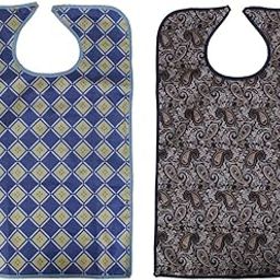 Bnf® 2 Pieces Waterproof Adult Mealtime Bib Protector Disability Eating Aid Apron|Health & Beauty | Health Care | Other Health Care Supplies-image-97