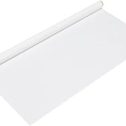 A.D.FRESH Non Adhesive White Board Removable Board for Kids Drawing, Office, School, College, Study Table, Static Cling Dry Erase Sheets Contact Paper Sheets | Erasable Writing Board (2 Meter, White)-1
