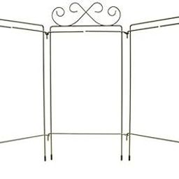 Ackfeld 4x9 Scroll Tri-Stand Gray Fabric Holder, Grey-image-64