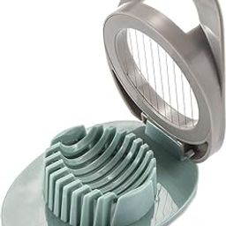 TWIKESVE Egg Slicer for Hard Boiled Eggs CutterEgg Slicer, Egg Salad Maker, Boiled Egg Slicer, Boiled Egg Cutter Stainless Steel Wire (Pack of 1) (Multi Color)-19