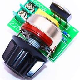 REES52 3000W Thyristor SCR Voltage Regulator Temperature Dimmer for Speed - Light AC 220V-25