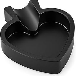 Stash-Pro Black Metal Cigar Ashtray – Spade Shape with Polished Matte Finish | Heat-Resistant, Non-Slip Base | Premium Indoor & Outdoor Use Smoking Accessory-image-41
