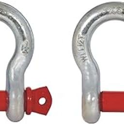 Bow Shackle Alloy Steel GR80 Screw Pin Type G209 - Best Quality for Lifting with Rated Lifting Load CE certified (2ton, 2)-image-83