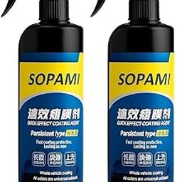 Quick Shine Car Coating Spray 300ML (Pack of 2) – High Gloss Shine, Water & UV Protection | Long-Lasting Hydrophobic Sealant for All Car Colors & Paint Finishes-image-98