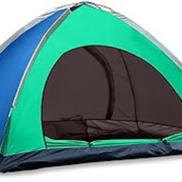 Scotputt Portable Foldable Tent for Camping Easy Setup for Picnic, Travel, Hiking, Trekking, Outdoor Camping Waterproof Superior Air Ventilation for 2 Person (Multicolor)-image-81