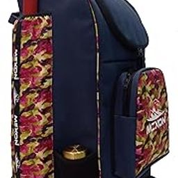 MEXON Professional Cricket Duffle Kit Bag | Player's Choice (Navy/Red)-image-4