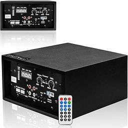 FABTEC 12V 120W Dual Channel Car Amplifier Bluetooth, USB, FM Support | Stereo Audio Amplifier with Bass Booster, Sound Processor, Wireless Connectivity-22