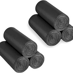Garbage Bags –19x21 Inches Black Trash Bags For Dry & Wet Waste - Leak-Proof, Durable Dustbin Liners For Home, Office & Kitchen Use – 6 Packs x 30 Bags (Total 180 Bags)-image-96