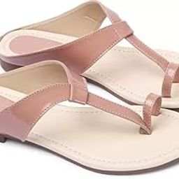 Women’s Toe Ring Sandals – Elegant Ruched Strap Design, Ideal for Party, Festive & Casual Wear-image-71
