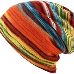 Yellow Ocean Ponytail Beanie Winter Cap Bandanas Headwear Crochet Knit Cap Skull Beanies Warm Caps Female Knitted Stylish Hat for Women's Girls & Ladies Fashion,Free Size-image-99