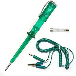 AASONS Car Lamp Voltage Circuit Tester System Detector Probe Test Lights Copper Tester Automobile Test Pencil Portable Motorcycle Gauge Auto Diagnostic Tool Battery Powered Dc 6V/12V/24V-picture-26