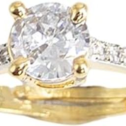 Diamond Ring For Women Crystal Silver toned White color Metal Rings Women's Jewellery Finger Ring Anniversary Engagement Gift For Girlfriend, Wife, Mom-image-2