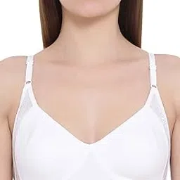 clovia Women's Cotton Non-Padded Wire Free T-Shirt Bra-picture-11