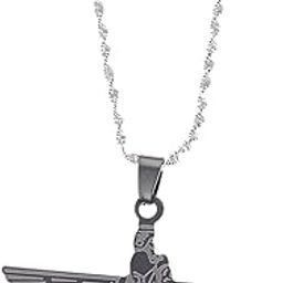 Persian Zoroastrianism Farvahar Pendant Stainless Steel Zarathustra,Ahura Mazda Iranians Jewelry-image-50
