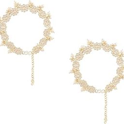 Traditional Gold Plated Adjustable Kundan Pearl Payal Anklets Jewellery for Women-image-49
