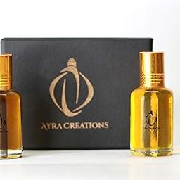 Dubai Famous White Oudh & Black Musk Attar Perfume Combo Pack - 12ml Each | Natural & Best Arabian Aroma | Original & Long Lasting Fragrance | Unisex-image-41