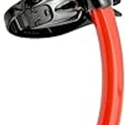 UJEAVETTE® Center Swimming Snorkel Diving Snorkeling Silicone Mouthpiece Dive Red Black-picture-21