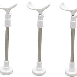 CALANDIS™ 3 Pieces Doll Stand Action Figures Holder for Collection Home Window Display 25.5cm height-image-28