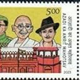 India 2023 Mahatma Gandhi Netaji Azadi ka Amrut Mahotsav Se-Tenant Stamps MNH Stampbazar-19