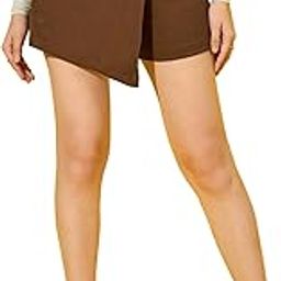 Shorts Skirt Lycra Blend Mini Skirt Women Skorts-image-32