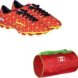 Sports Bag Montreal Large Red with Gowin Football Shoe Country Color Spain Size-8-image-40