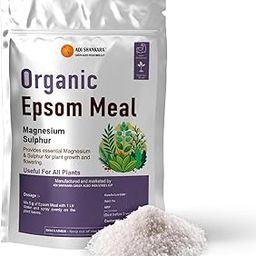 ADI SHANKARA ORGANIC EPSOM MEAL, Magnesium Sulphate,Plant Fertiliser.200 Gms.-image-33