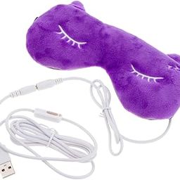 Bnf® USB Steam Warm Eye Mask Sleeping Eyeshade Eye SPA Tiredness Relieve Purple | Sleep Masks | Sleeping Aids | Health Care-image-33