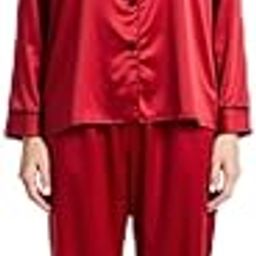 1 Deep Red Women’s Silk Pajamas – Perfect for Cozy Evenings or Gifting-image-32