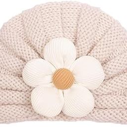 Baby Cap Flower Wool Warm Knitted Streachable Hat Infant Toddler Baby Cap 0-3 Years-image-38