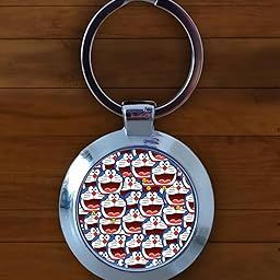 Doraemon Round Kecyhain | Customization also available-37