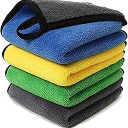 classic-hub Ultra Premium, Heavy, Double Side Microfibre Cleaning|Dusting Cloth for Mercedes Benz GLA - 800 GSM (40 x 40 cm, Pack of 3)-picture-22