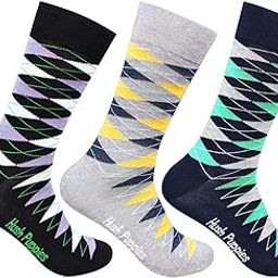 Men's Calf Length Cotton Socks (BROHPM-01A-PO3_Multicolor_Free Size_Multicolor)-image-16